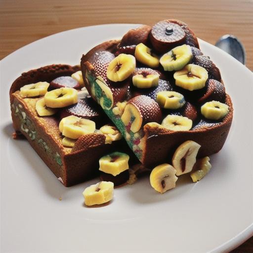 Banana Bread Baked Oatmeal Bars