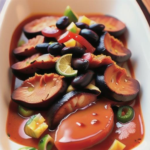 Easy Black Beans and Tomatoes