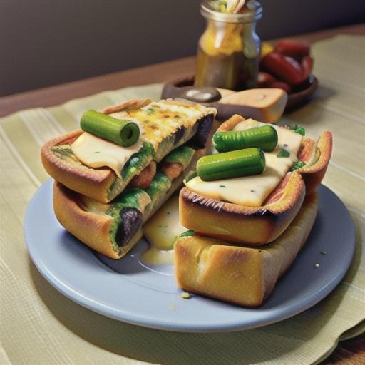 Cheesy Italian Bread Wedges