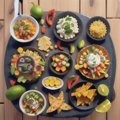 Blackened Corn and Jicama Pico de Gallo