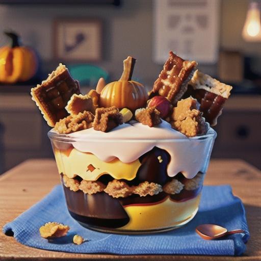 Pumpkin Crumble Yogurt Parfait