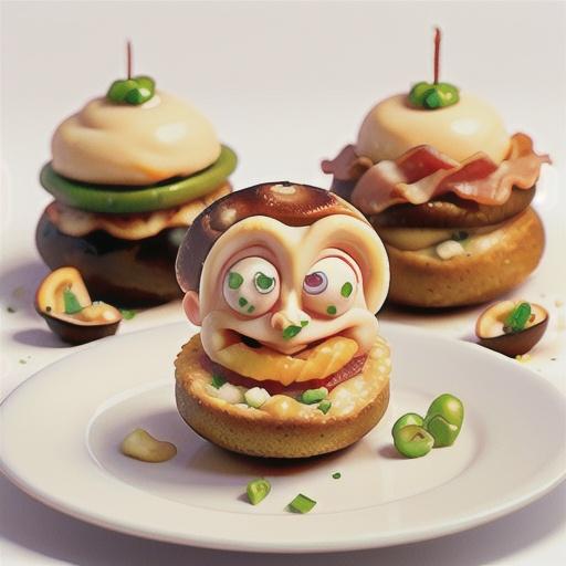 Skinny Cheese and Bacon Stuffed Mushrooms