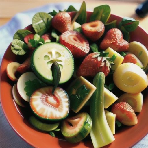 Easy and Quick Strawberry Summer Salad