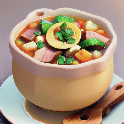 Hearty Country Ham and Cabbage Soup