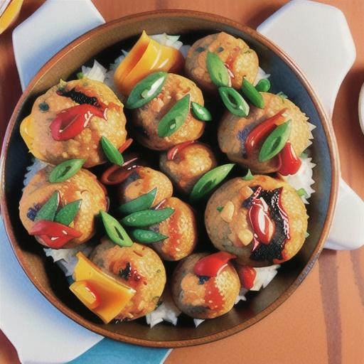 Chicken Sriracha Meatballs