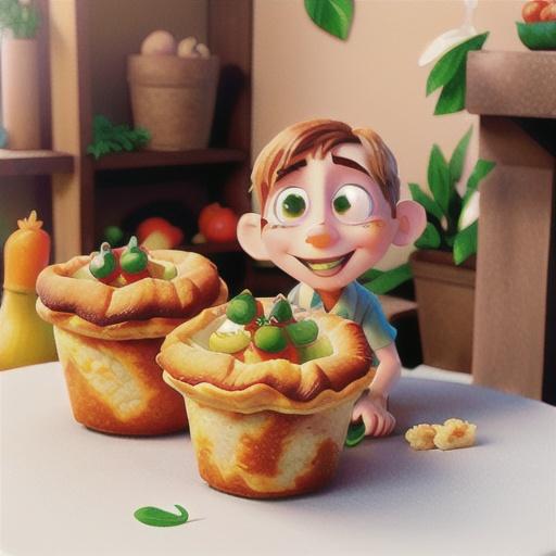 Mr Mcgregor's winter-garden vegetable pies