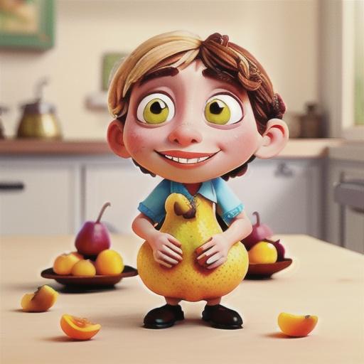 Pear and apricot crunch