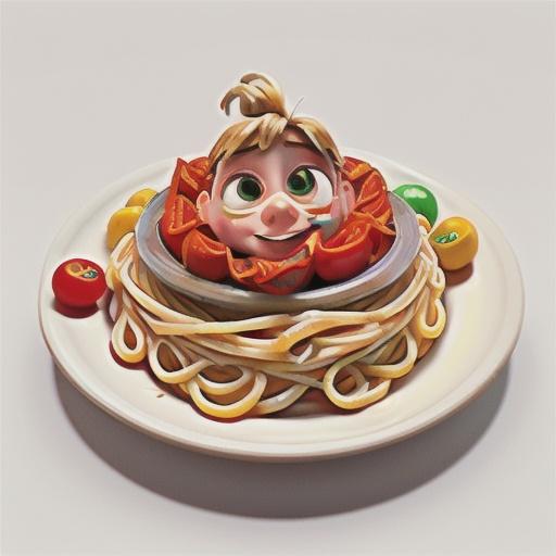 Classic tomato spaghetti