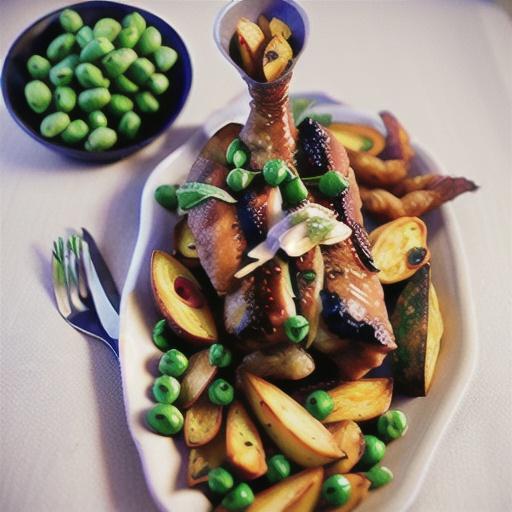 Rosemary and garlic roast lamb