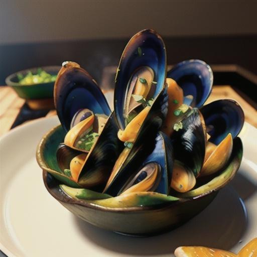 Steamed Mussels I