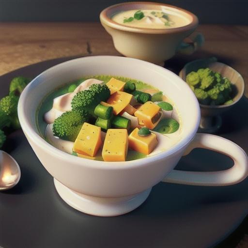 Low-Carb Cream of Broccoli Soup
