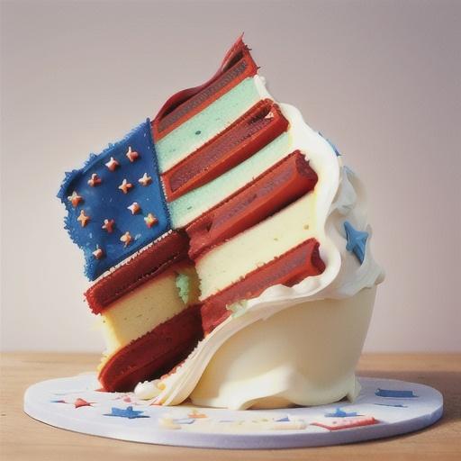 Flag Cake