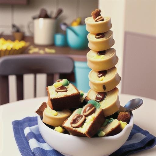 No-Bake Banana Crunch Minis