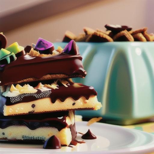 Triple Layer Cookie Bars