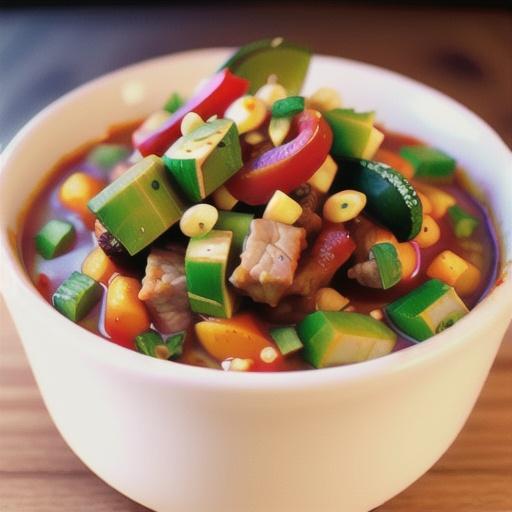 Very Veggie and Beef Chili