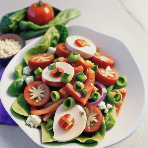 Pork primavera salad