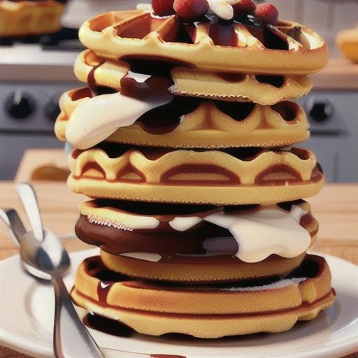 Yeasted Belgian Waffles