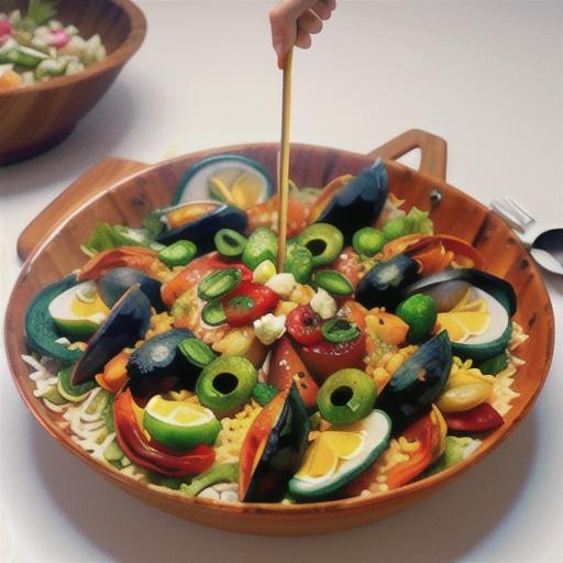Paella salad
