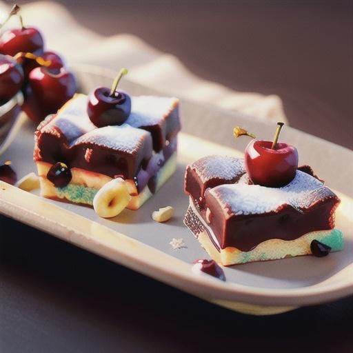 Cherry Shortbread Bars