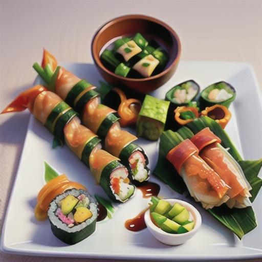 Spicy Crab Spring Rolls