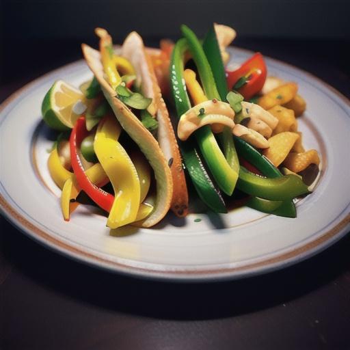 Air Fryer Chicken Fajitas for Two