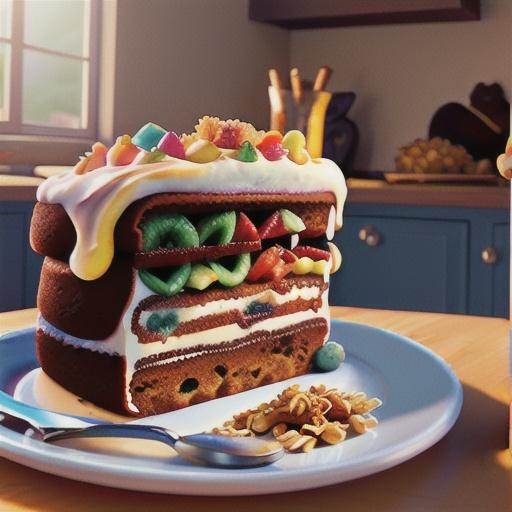 Chex® and Fruit Brunch Cake