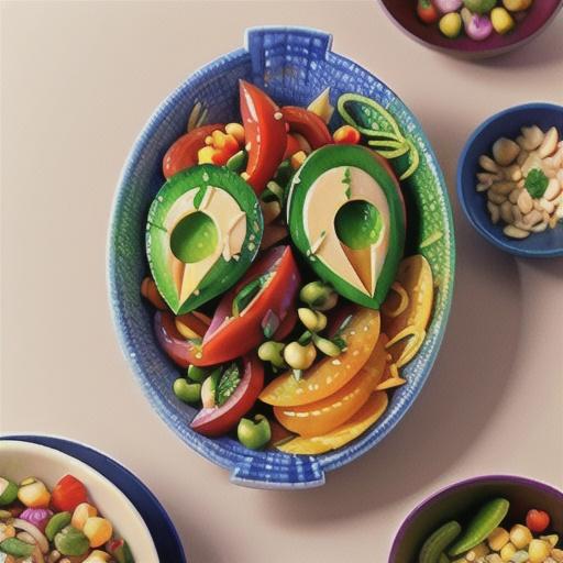 Chana Chaat (Jeweled Salad)