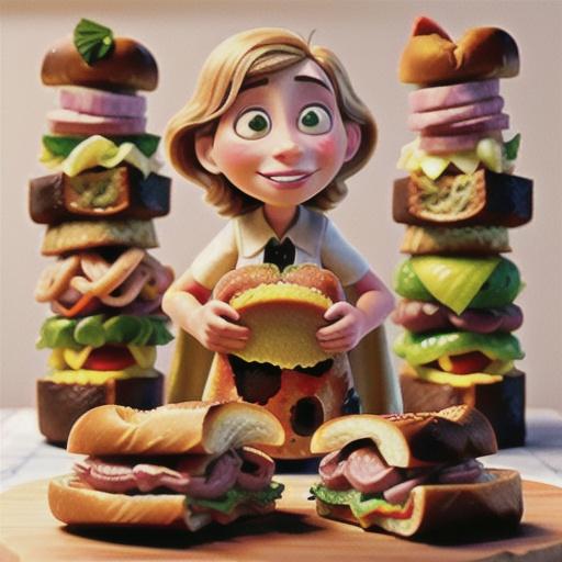 Joanne's Super Hero Sandwich