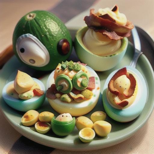 Avocado Deviled Eggs