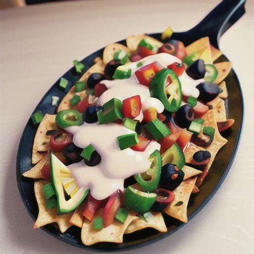 Aaron's Famous Vegetarian Nachos