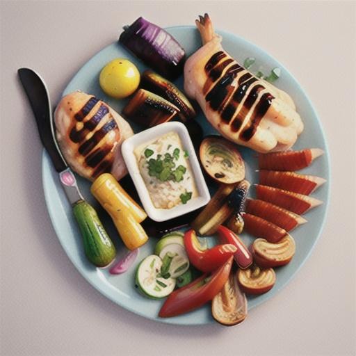 Barbecue marinated chicken fillets