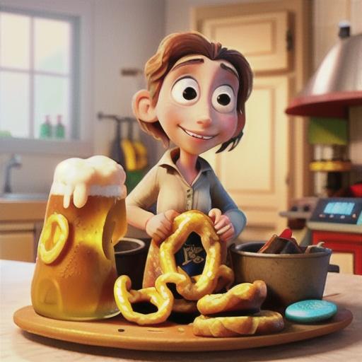 Beer and Pretzel Bread