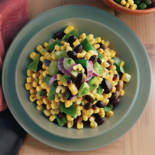 Roasted Mexican Corn Salad with Black Beans