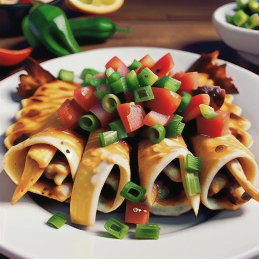 Sour Cream Chicken Enchiladas