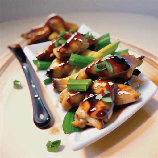 Spicy Balsamic-Glazed Chicken Wings