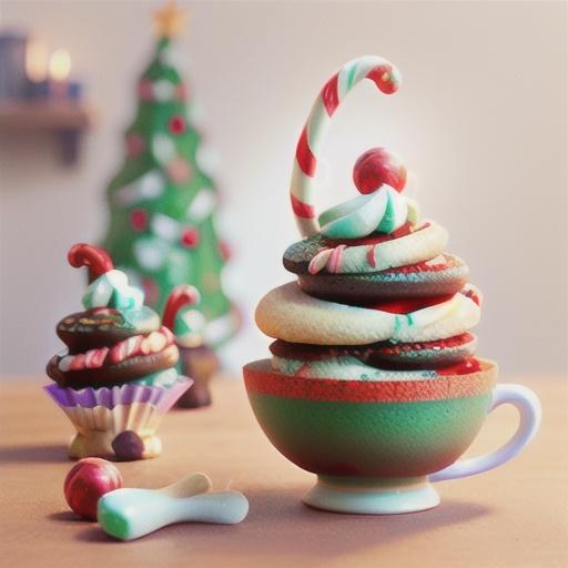 Peppermint Tea Cakes