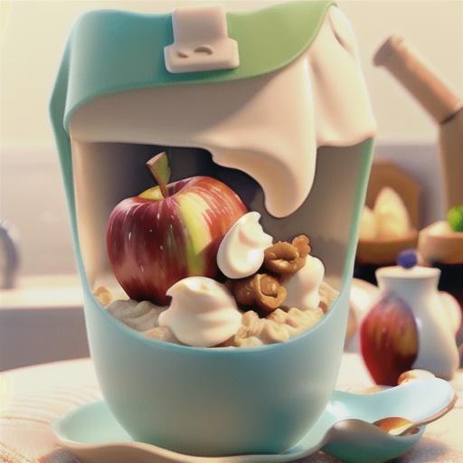 Creamy Apple-Raisin Oatmeal