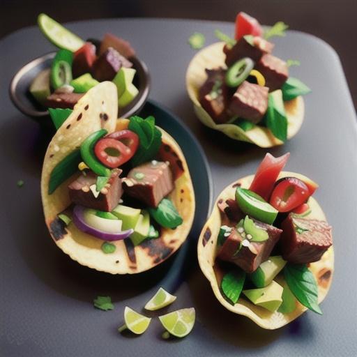 Healthy Japanese tacos recipe