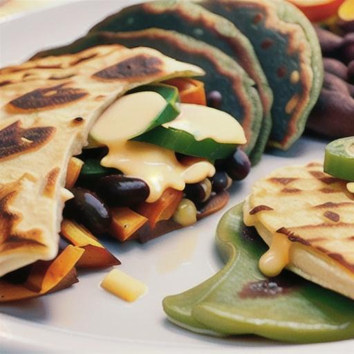 Black Bean and Sweet Potato Quesadillas