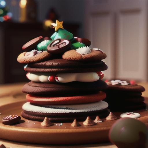 Chocolate Christmas cookies