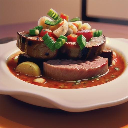 Red Wine Flavored Beef