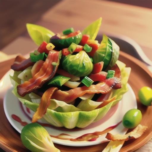 Fried Cabbage and Bacon