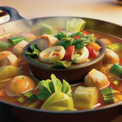 Mustard Cabbage Soup