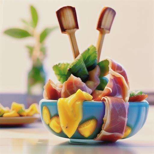 Tropical Prosciutto Bites