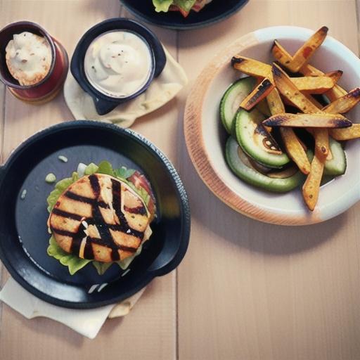 Grilled Turkey Burgers with Ranch Seasoning