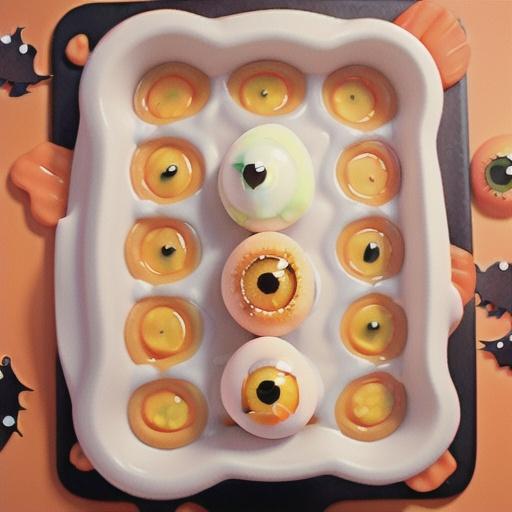 Baked Eyeball Eggs