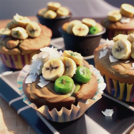 Vegan Banana Muffins