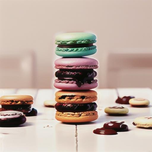 Chocolate Macarons