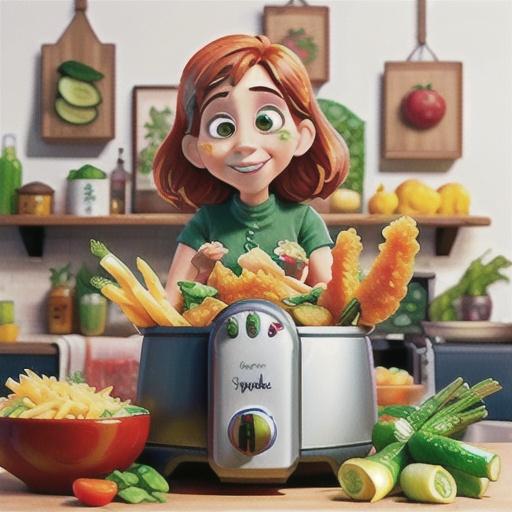 Air Fryer Tempura Vegetables