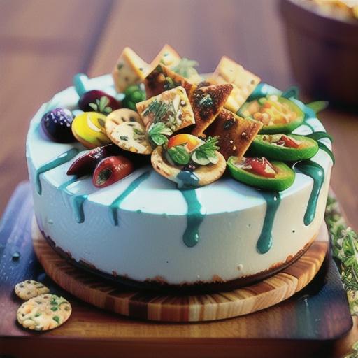 Savory Blue Cheese Cheesecake
